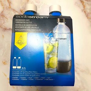 Sodastream bottles, 2pk